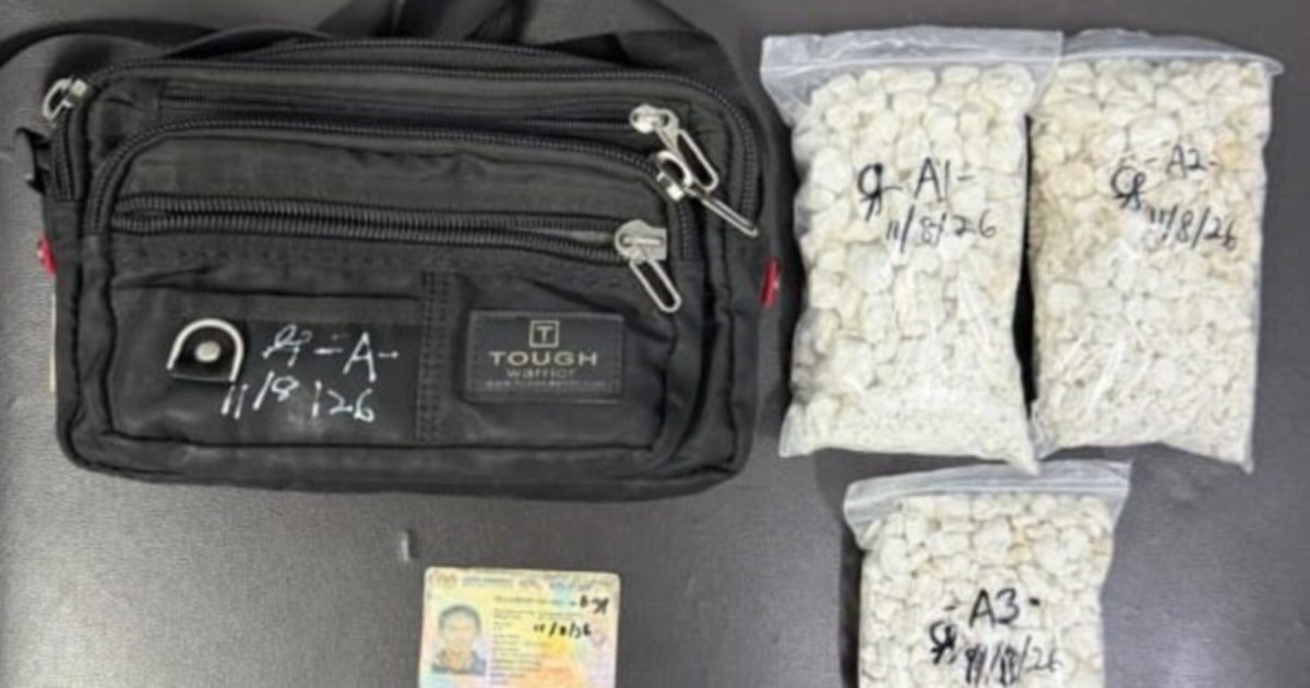 Police Bust Major Drug Ring: 1.055kg Heroin Seized in Simpang Renggam Raid