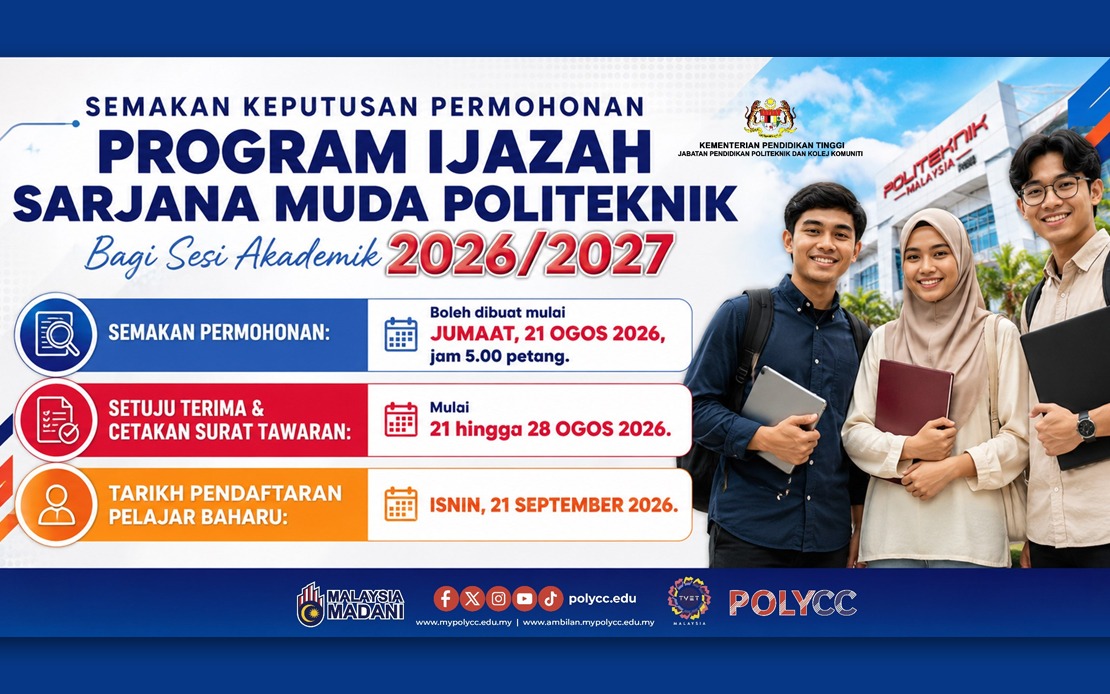 Polytechnic Bachelor's Degree Offer Results Now Available; Applicants Have One Week to Accept