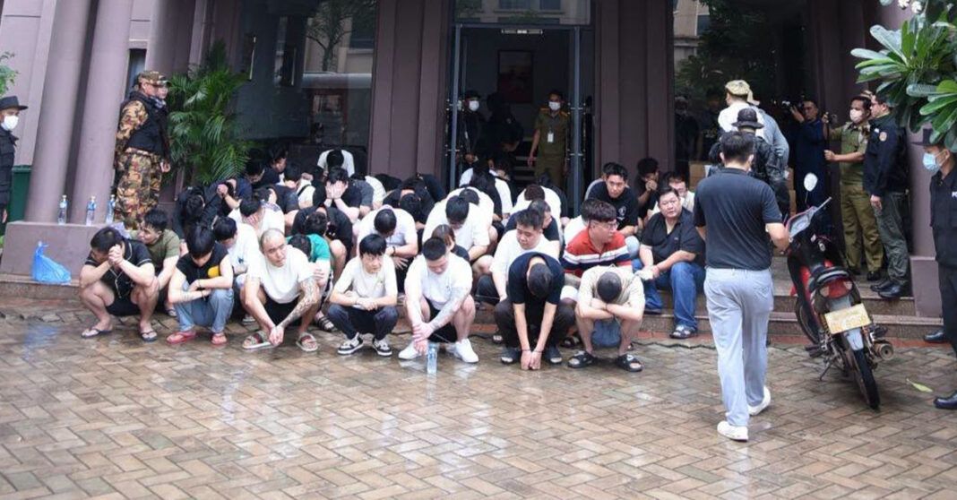 Laos busts massive telecommunications scam ring with 261 foreign suspects detained