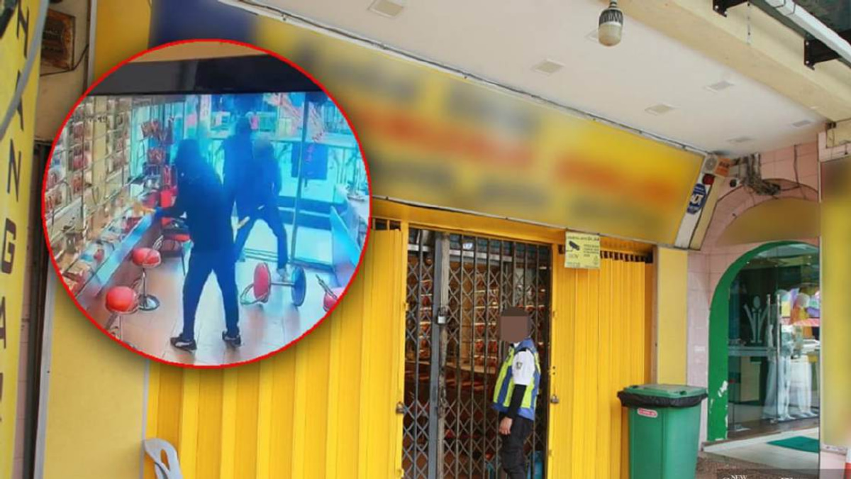 Police Launch Investigation Into Failed Armed Robbery at Klang Goldsmith
