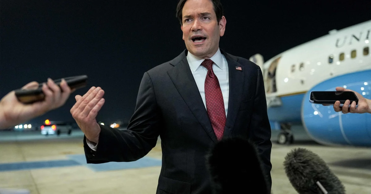 Rubio Dismisses Iran's Strait of Hormuz Toll Proposal as Nuclear Talks Face Growing Rifts