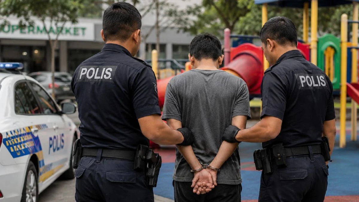 Foreign National Detained Over Indecent Conduct at Cyberjaya Playground