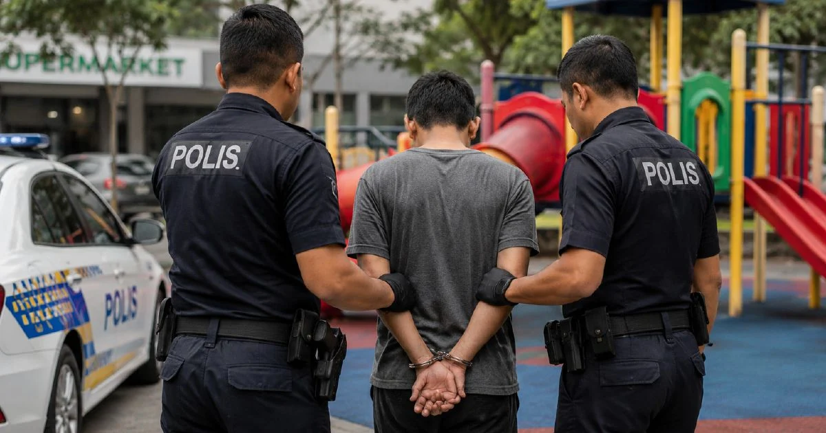 Foreign National Detained Over Indecent Conduct at Cyberjaya Playground