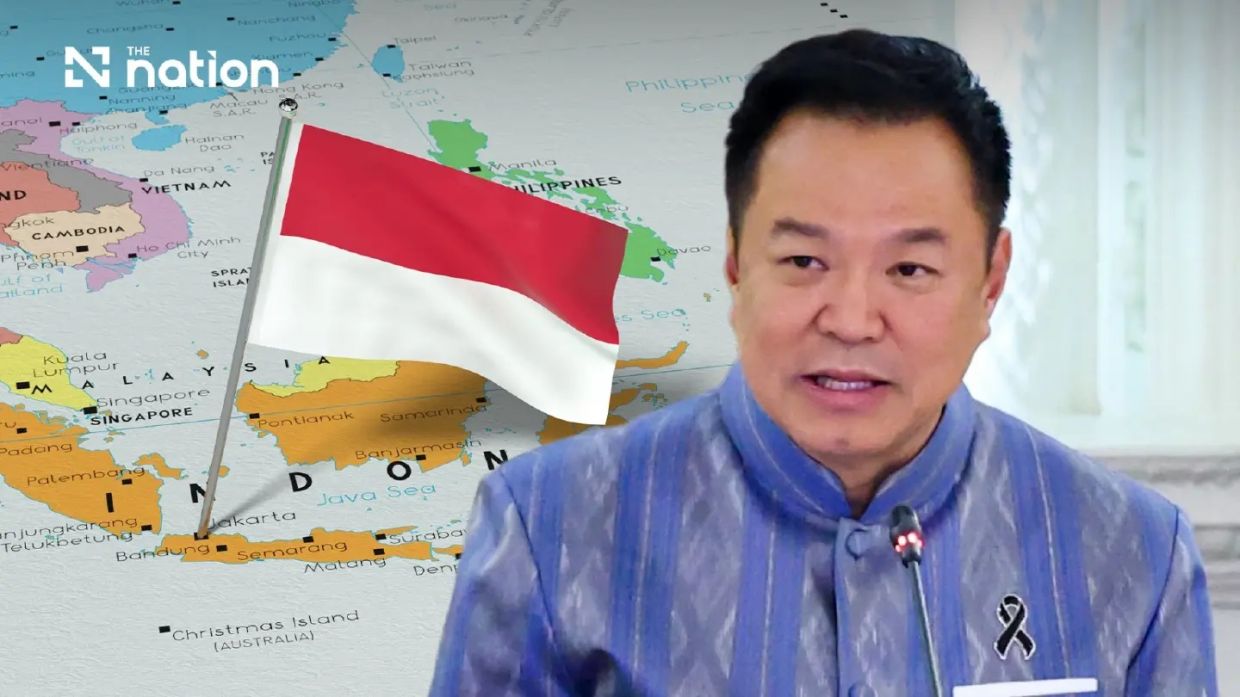 Thai PM Anutin heads to Indonesia for landmark visit, eyes 2028 Asean chair