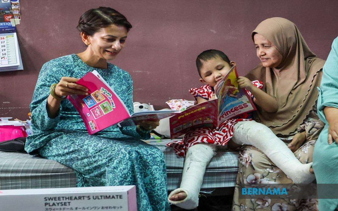 Three-Year-Old Miracle: Aulia Sofia's Recovery Inspires Royal Compassion