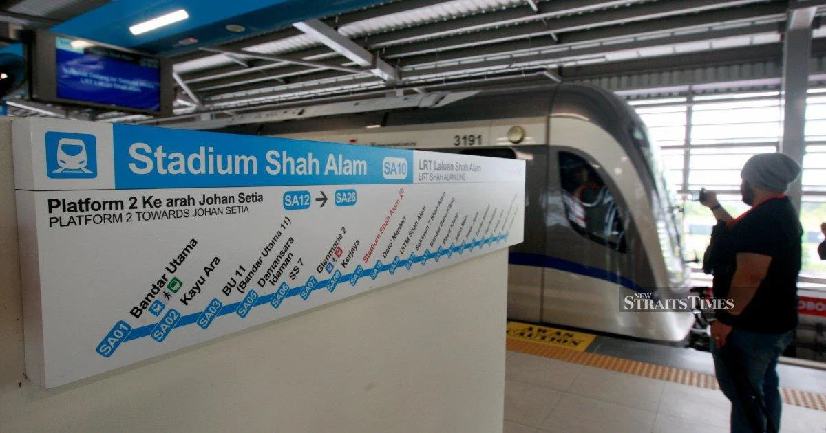 Anwar to formally open LRT3 Shah Alam extension ahead of Monday service launch
