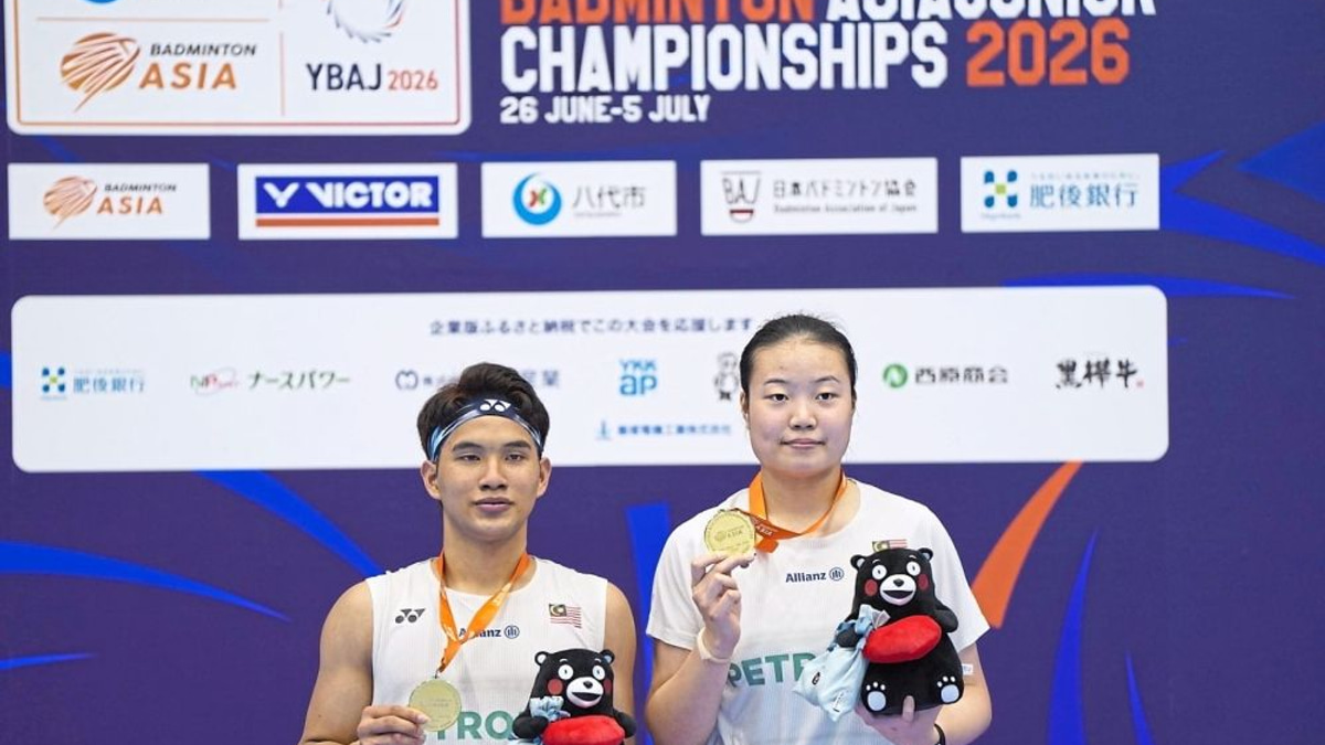 Redzuan and Zi Yu End Malaysia's 19-Year Asian Junior Doubles Drought