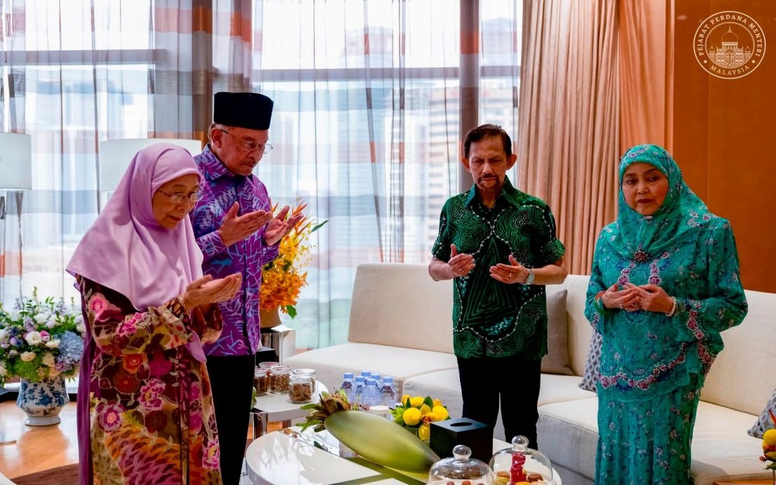 PM Anwar Extends Birthday Greetings to Sultan Hassanal Bolkiah On His 80th