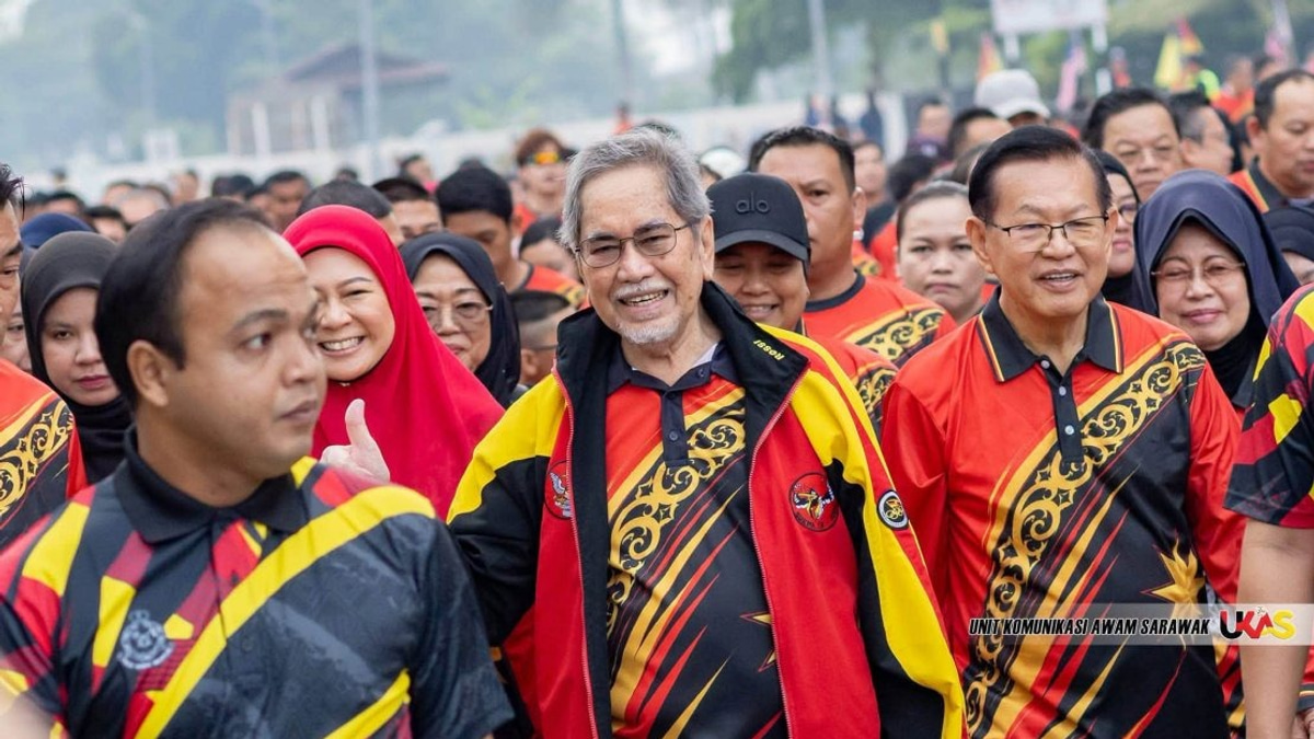 Over 10,000 Sarawakians March in Sibu to Celebrate Unity and Shared Identity