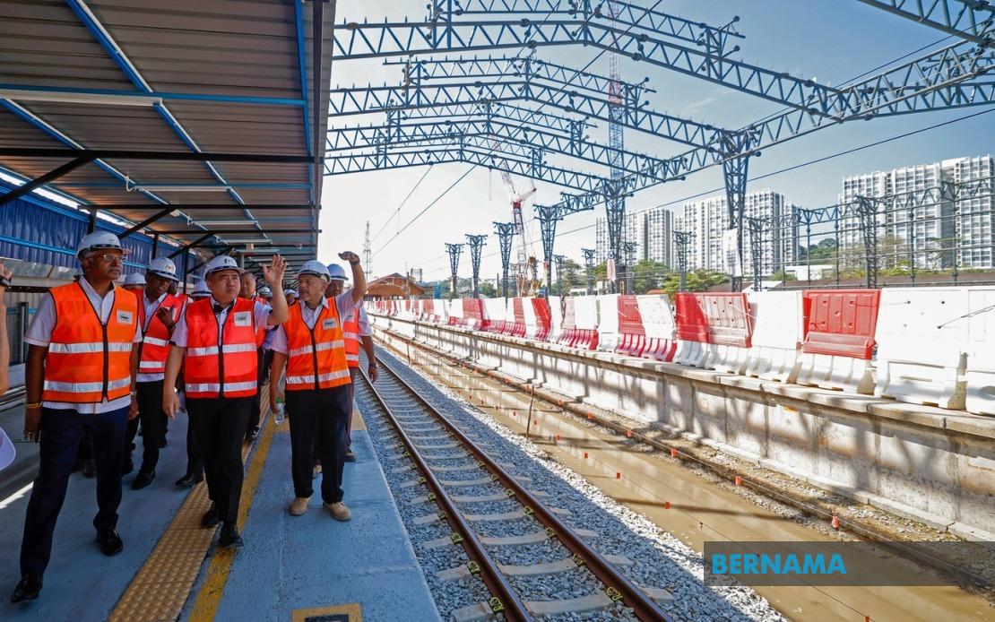 Seremban Sentral Railway Station 35% Complete, Targeting March 2027 Completion