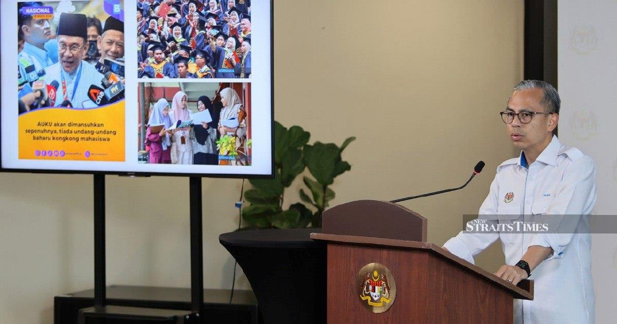 Cabinet did not discuss Anwar's Taiwan remarks, says Fahmi