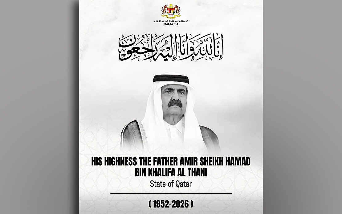 Dr Zambry Represents Malaysia at Qatar's State Mourning for Late Amir