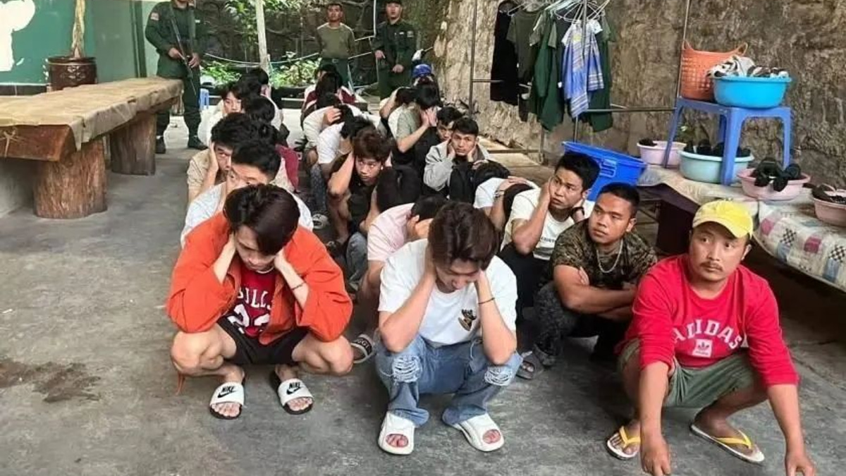 Four Chinese nationals arrested in Myanmar for running online scams and illegal gambling rings