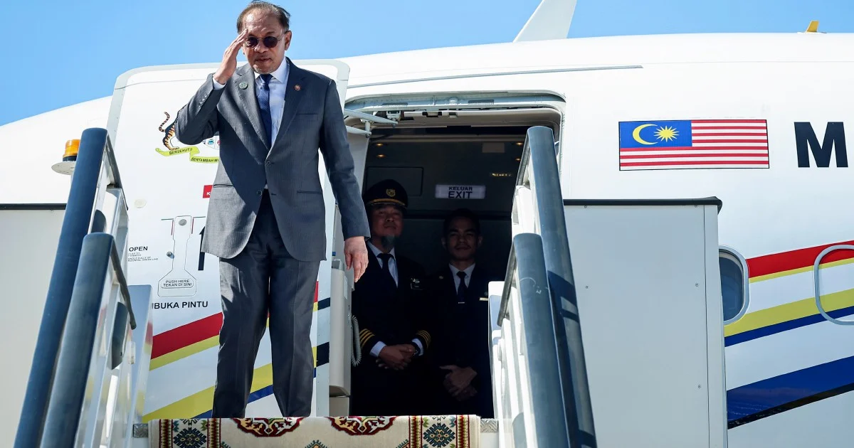 Anwar returns to Penang following Turkmenistan trip to headline major media and investment gatherings