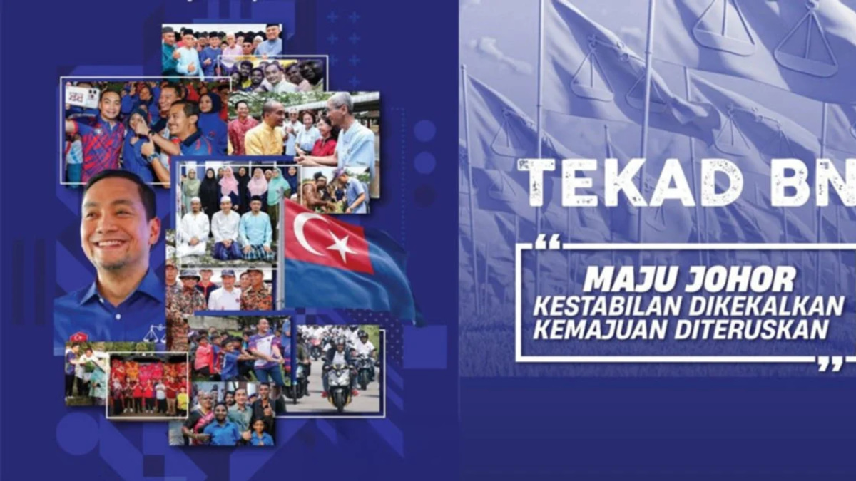 Johor Barisan Nasional Launches Election Manifesto with 63 Pledges and 200,000 Job Creation Target