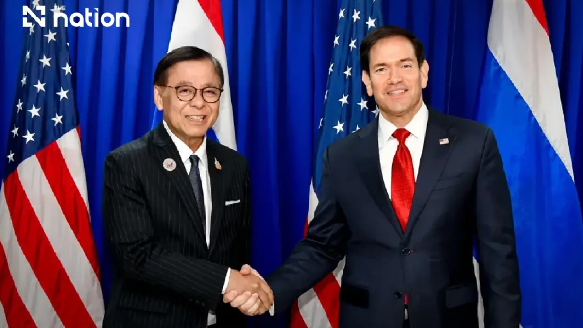 Thailand and US Reaffirm Strategic Partnership as Rubio Meets Thai FM