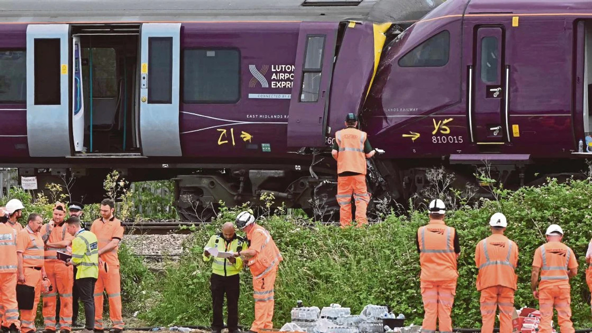 UK Train Collision Kills Driver, Leaves 28 Hospitalised as Investigators Begin Probe
