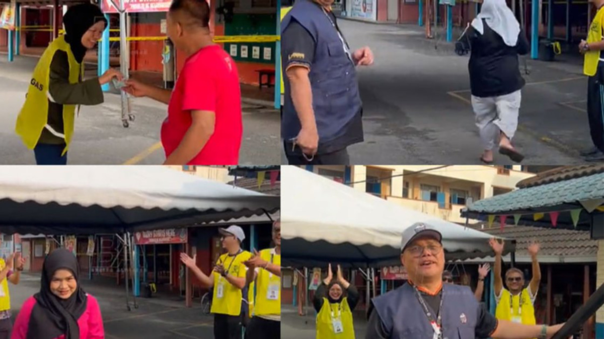 Rush Against Time: Viral Video Shows Frantic Last-Minute Voting in Negri Sembilan Election