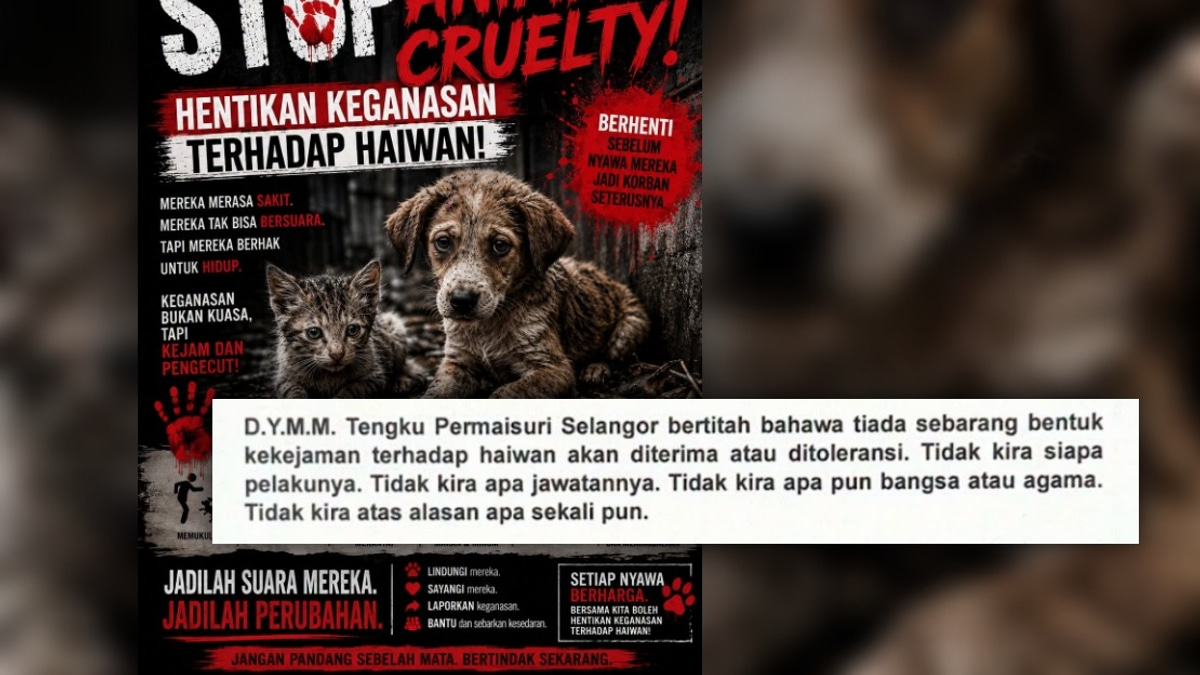 Tengku Permaisuri Norashikin Calls for Stricter Animal Cruelty Laws After Rising Incidents