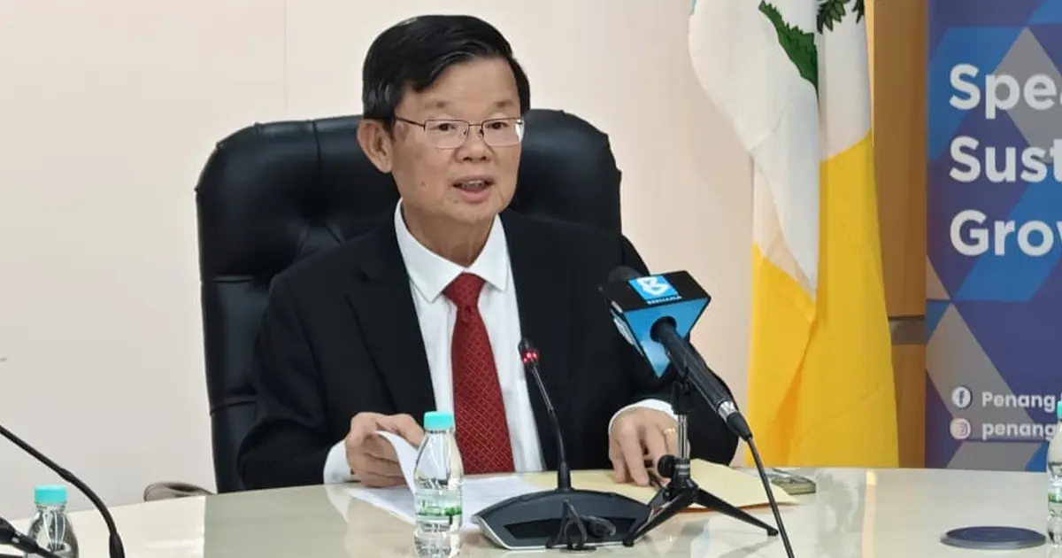 Penang Chief Minister Rebuffs Kedah Leader's Land Lease Challenge