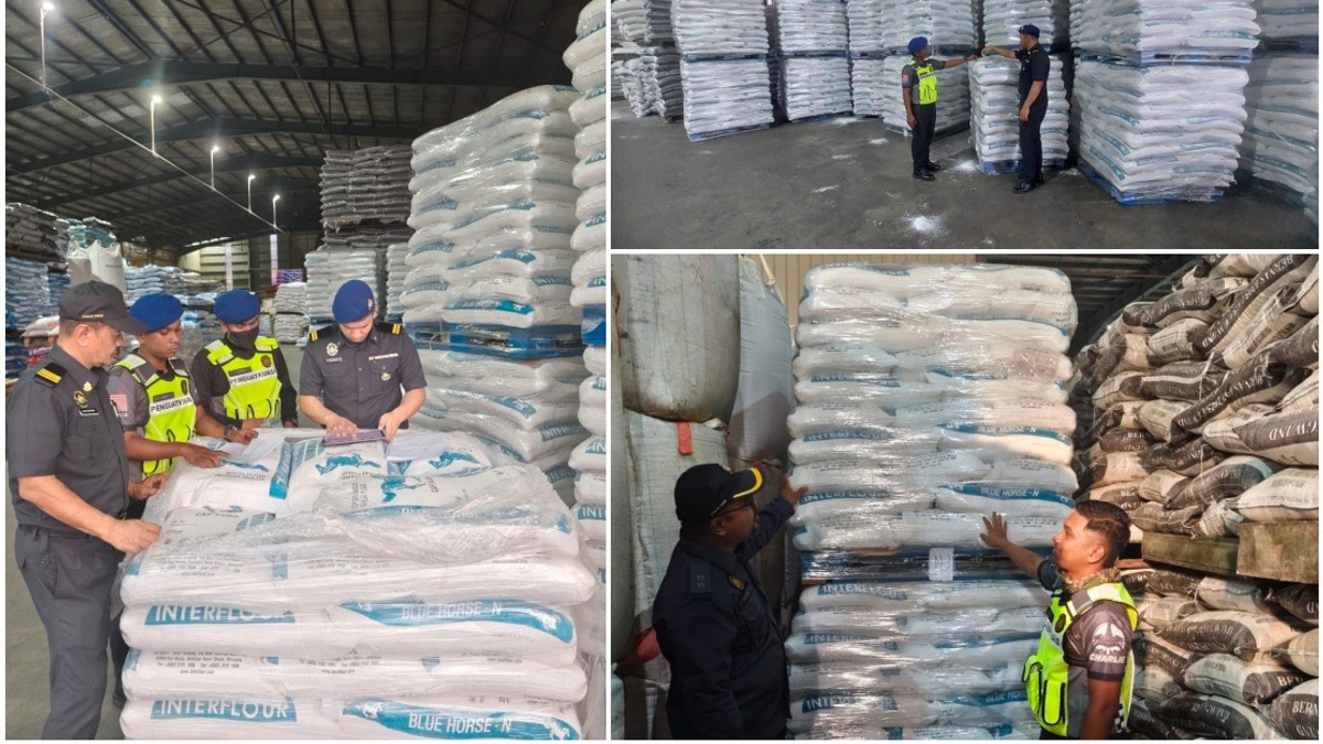 Kedah Authorities Seize 53 Tonnes of Flour from Animal Feed Factory in Storage Violation Raid