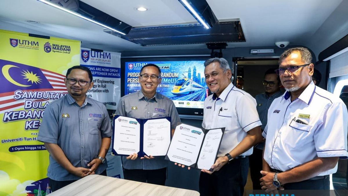 UTHM and KTMB Deepen Rail Sector Partnership Through Education and Research