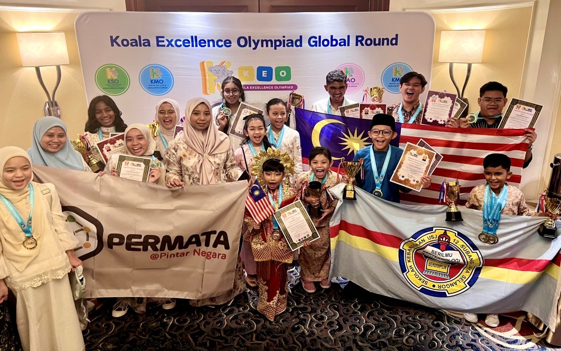 Malaysian Students Shine at International Koala Excellence Olympiad, Securing 22 Medals