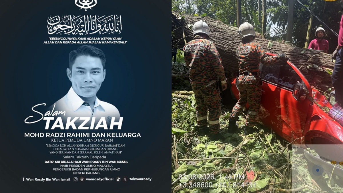 Pahang Menteri Besar Mourns Passing of Maran UMNO Youth Chief Mohd Radzi
