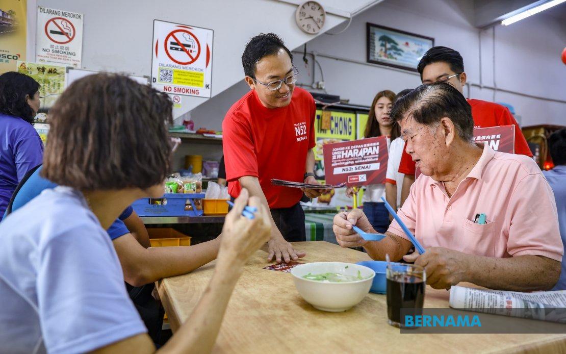 Wong Bor Yang Banks on Track Record to Retain Senai Seat for Pakatan Harapan
