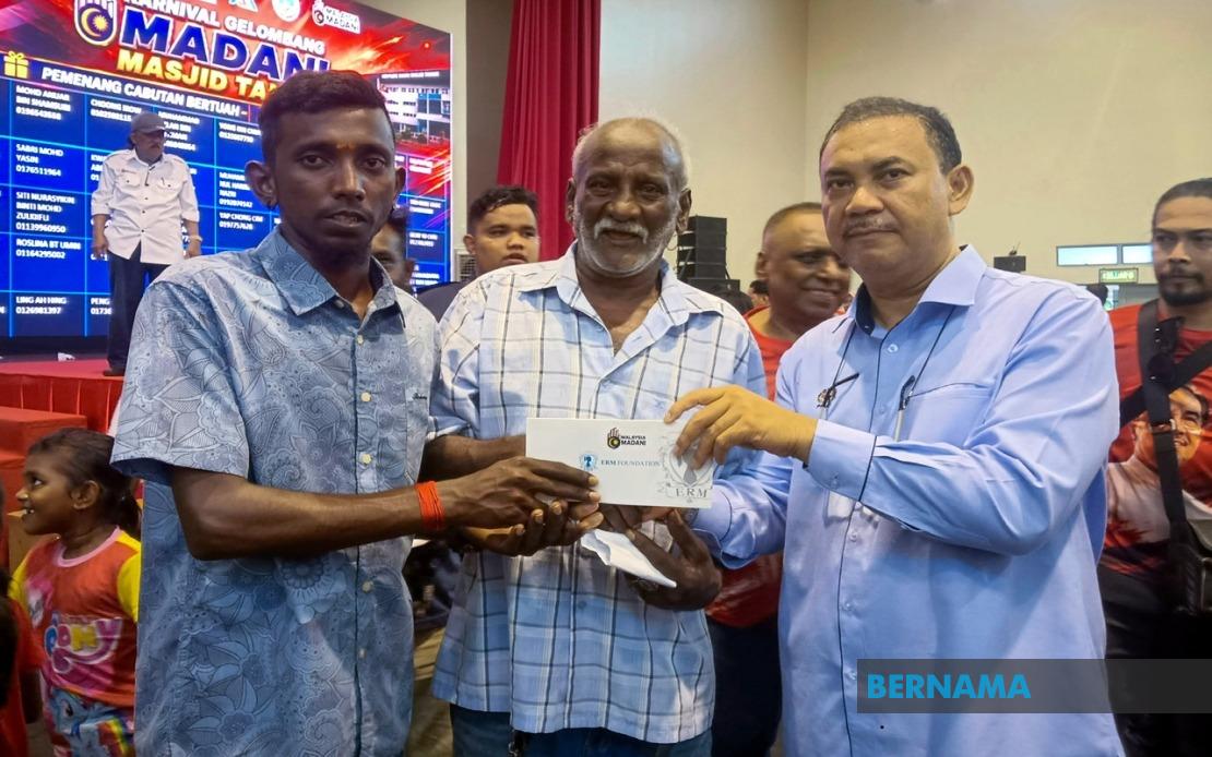 Over 2,000 Masjid Tanah Residents Receive RM200 Aid Under MADANI Initiative