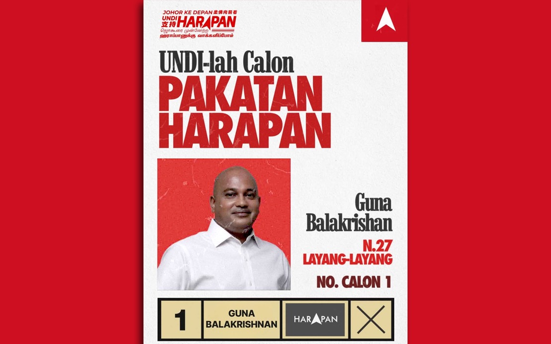 Guna Pledges Inclusive Development For Layang-Layang In Johor Polls