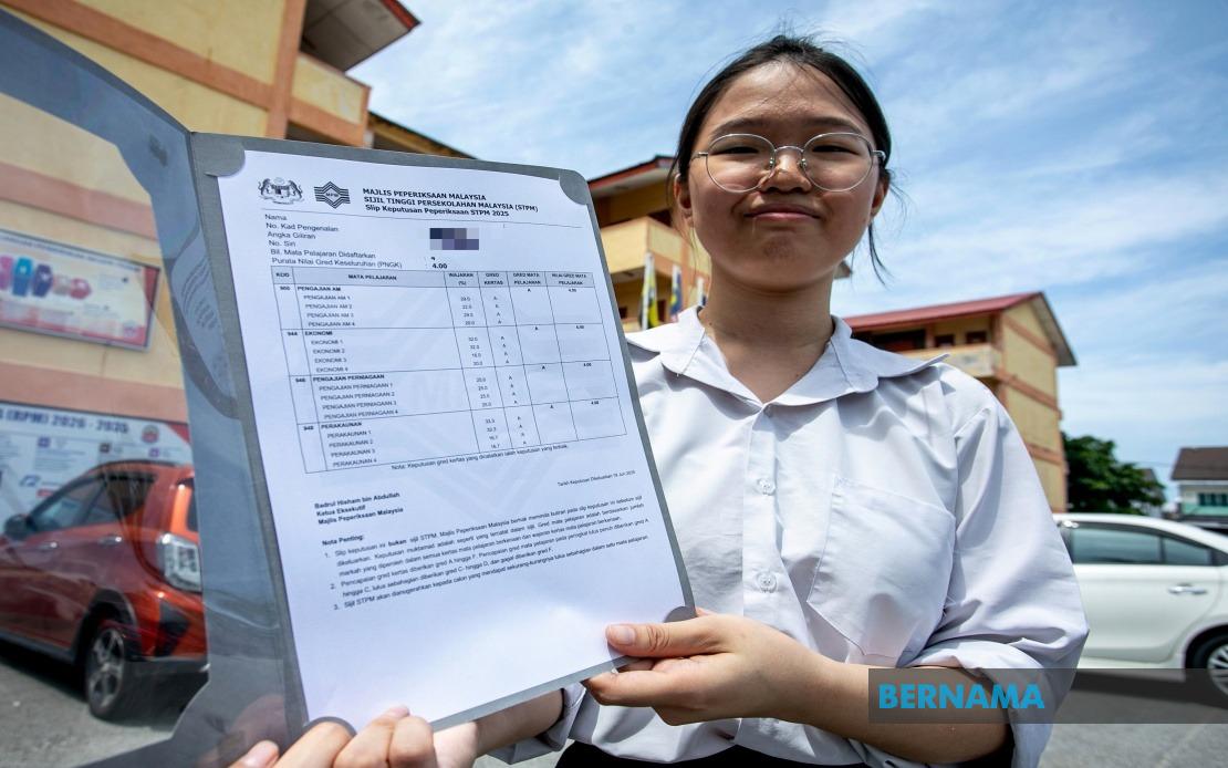 Five Hours of Daily Revision Powers SMK Jalan Tasek Student to Perfect STPM Score