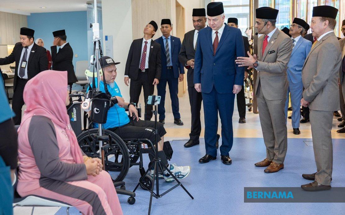 Sultan Nazrin Opens Advanced Rehabilitation Centre as Symbol of Hope and Dignity