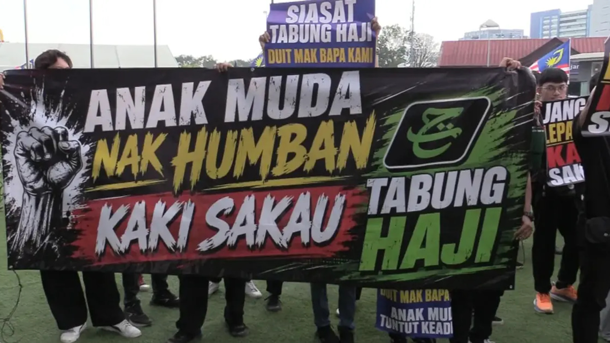 PKR Members Stage Rally Over Tabung Haji Investigation Demands