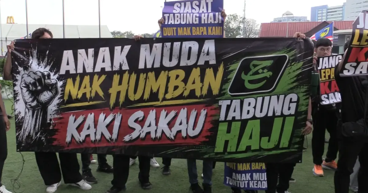 PKR Members Stage Rally Over Tabung Haji Investigation Demands