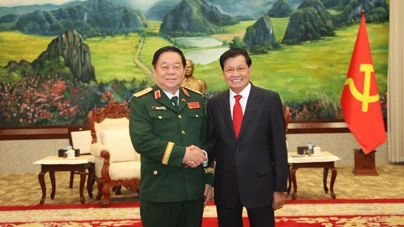 Laos and Vietnam Deepen Defence Ties as Military Leadership Exchanges