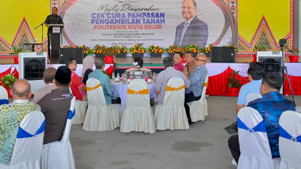 RM250 Million Polytechnic Planned for Kota Belud by 2030, Says Zambry