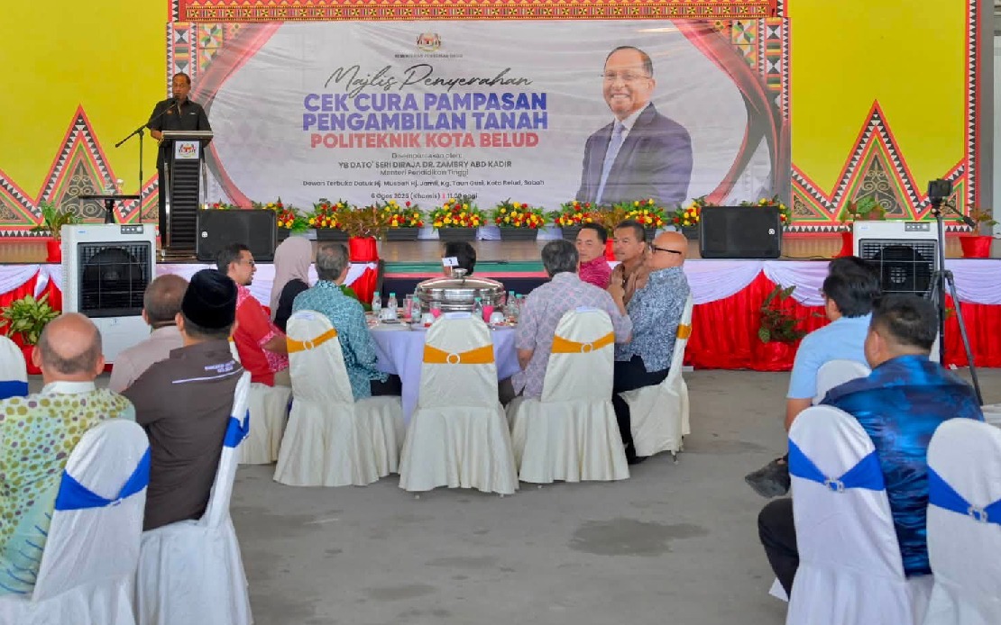 RM250 Million Polytechnic Planned for Kota Belud by 2030, Says Zambry