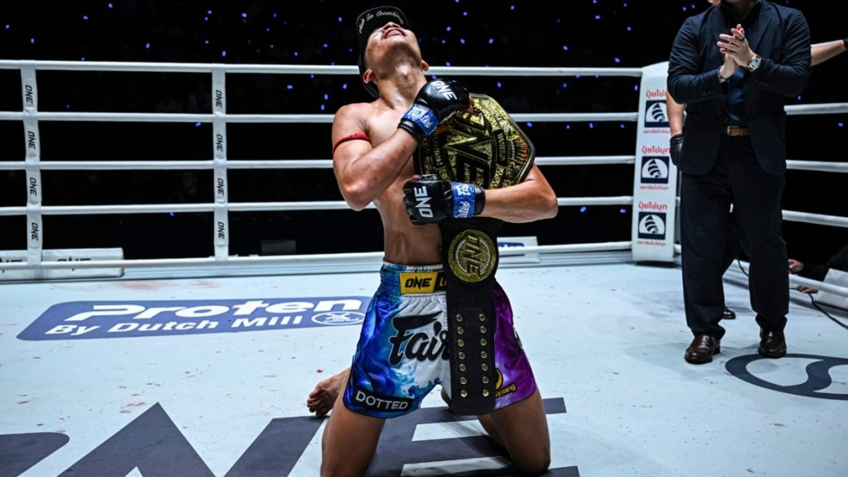 Alif Rakib Makes History as First Malaysian to Win ONE Interim Strawweight Muay Thai Championship
