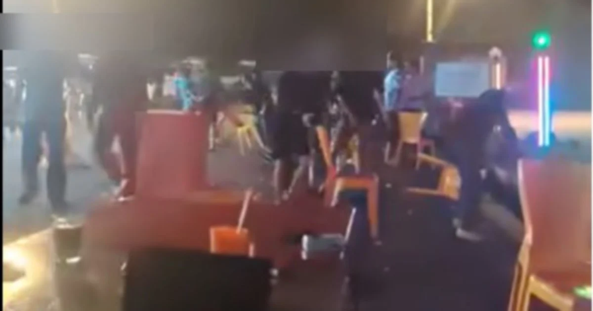 Four arrested after violent melee erupts in Kulai restaurant