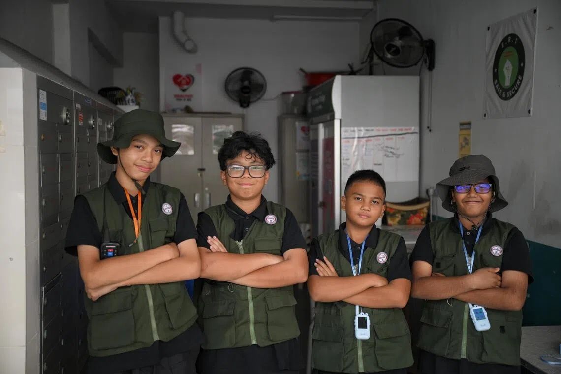 Four primary school boys create neighbourhood safety patrol in Singapore, earning NDP recognition
