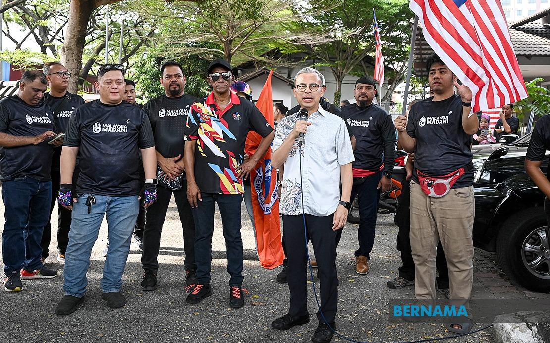 Nearly 300 Motorcyclists Rally Through Lembah Pantai for Merdeka Unity Drive