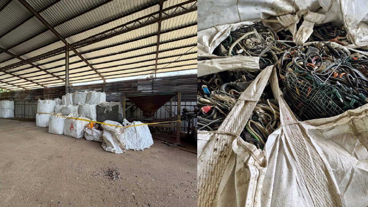 Illegal E-waste Worth RM3 Million Confiscated in Bukit Mertajam; Five Held
