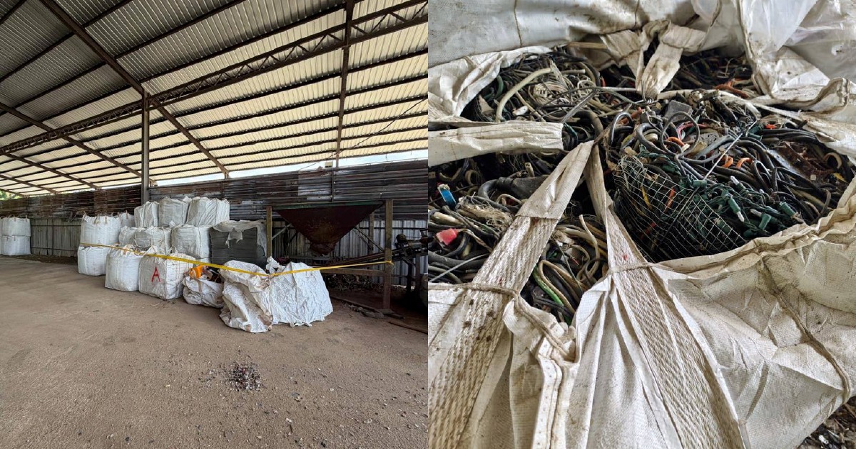 Illegal E-waste Worth RM3 Million Confiscated in Bukit Mertajam; Five Held