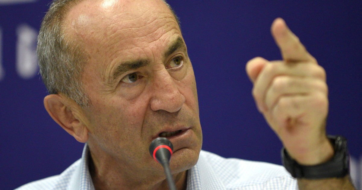 Armenia's Former President Kocharyan Detained on Corruption Charges