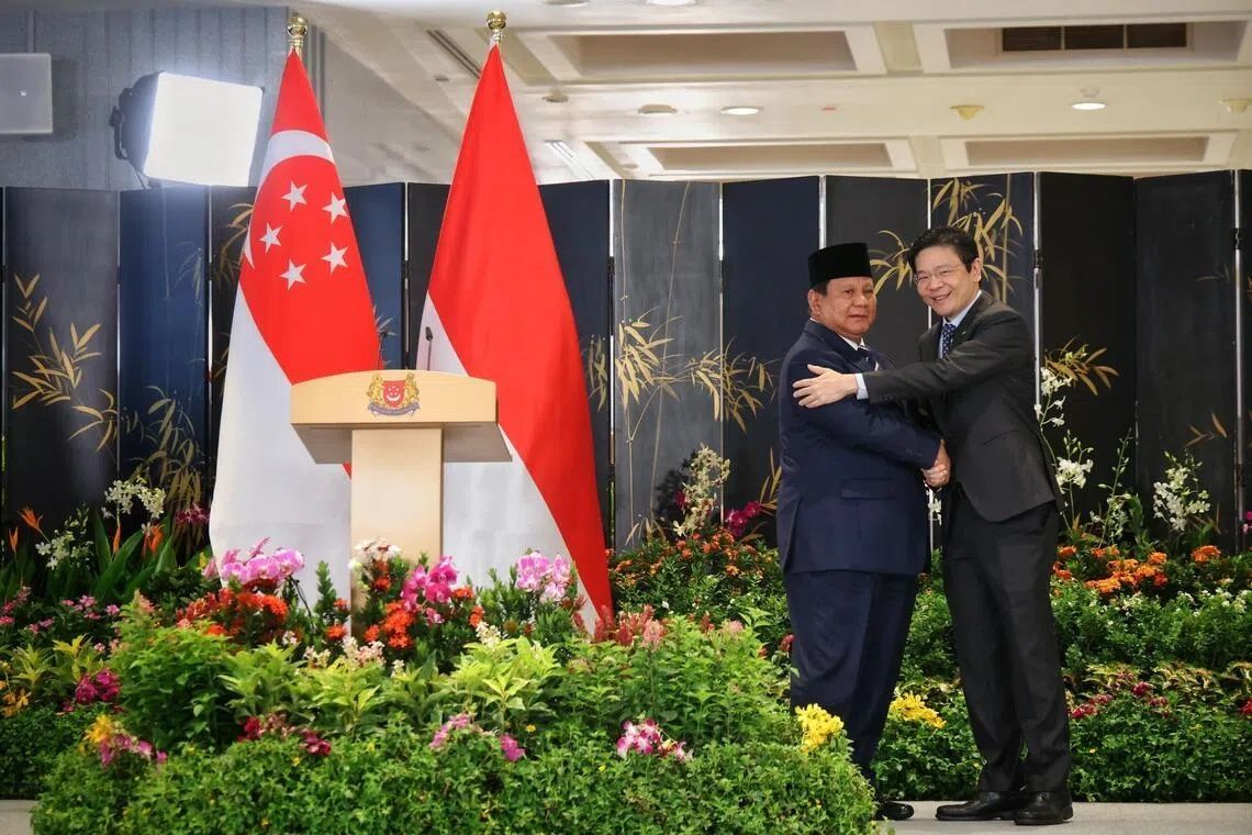 Singapore PM Wong heads to Jakarta for high-level retreat with President Prabowo