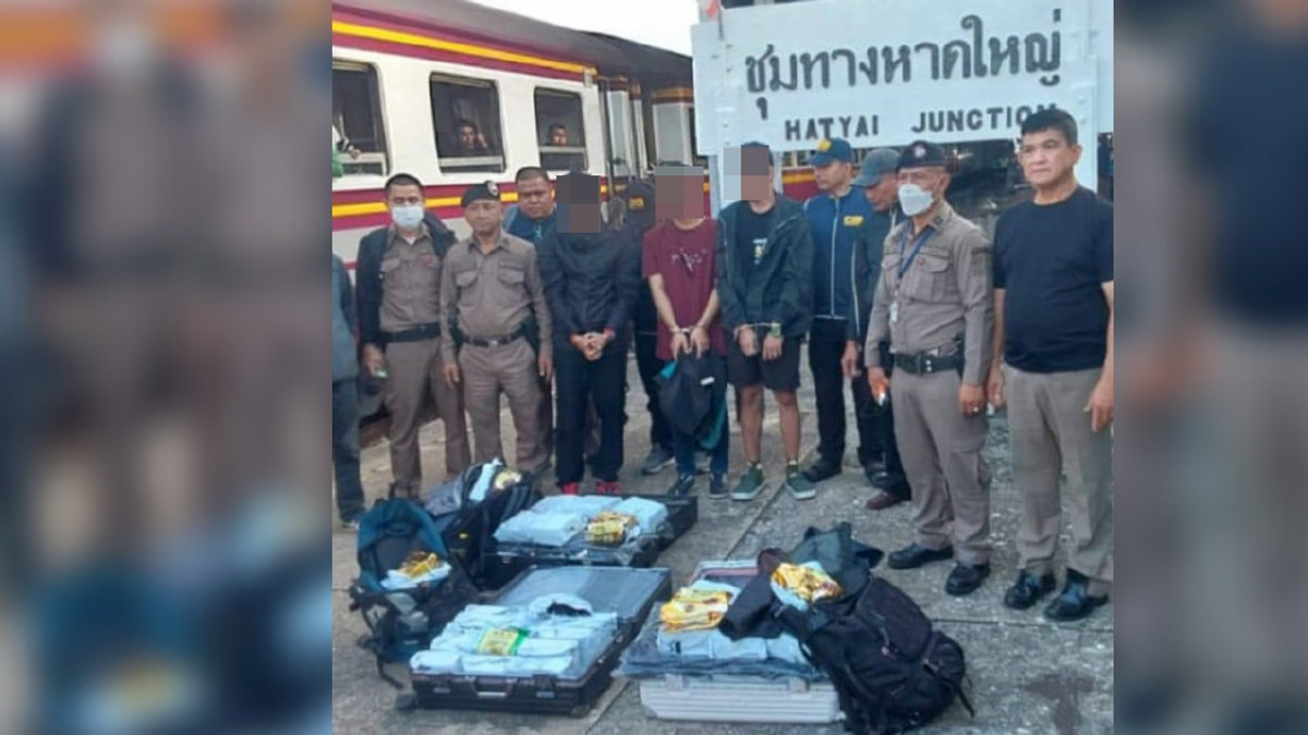 Three Malaysians Arrested in Thailand with RM4.3 Million Methamphetamine Haul