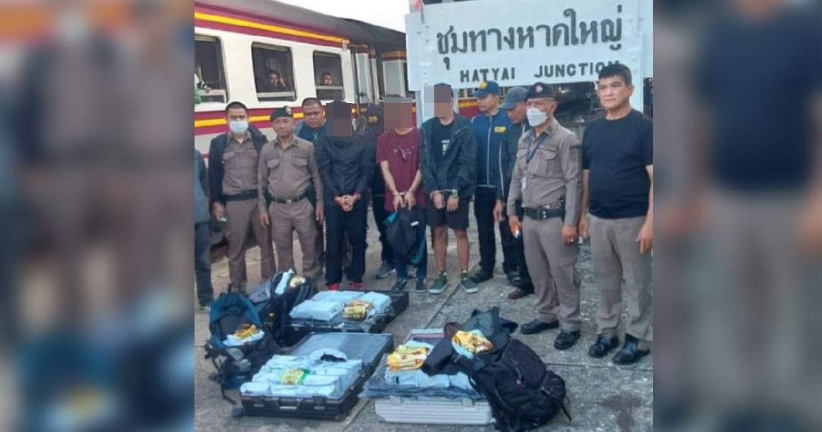Three Malaysians Arrested in Thailand with RM4.3 Million Methamphetamine Haul