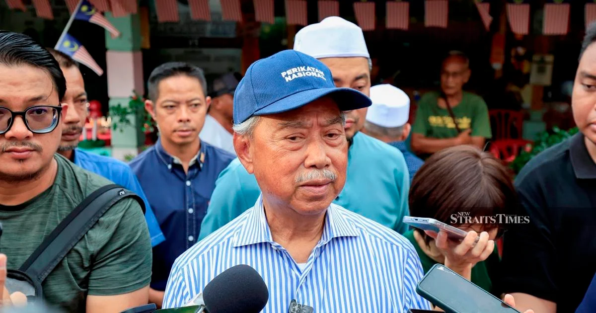 Muhyiddin Rallies Bersatu Machinery Ahead of Johor Election, Targeting Malay Voter Turnout