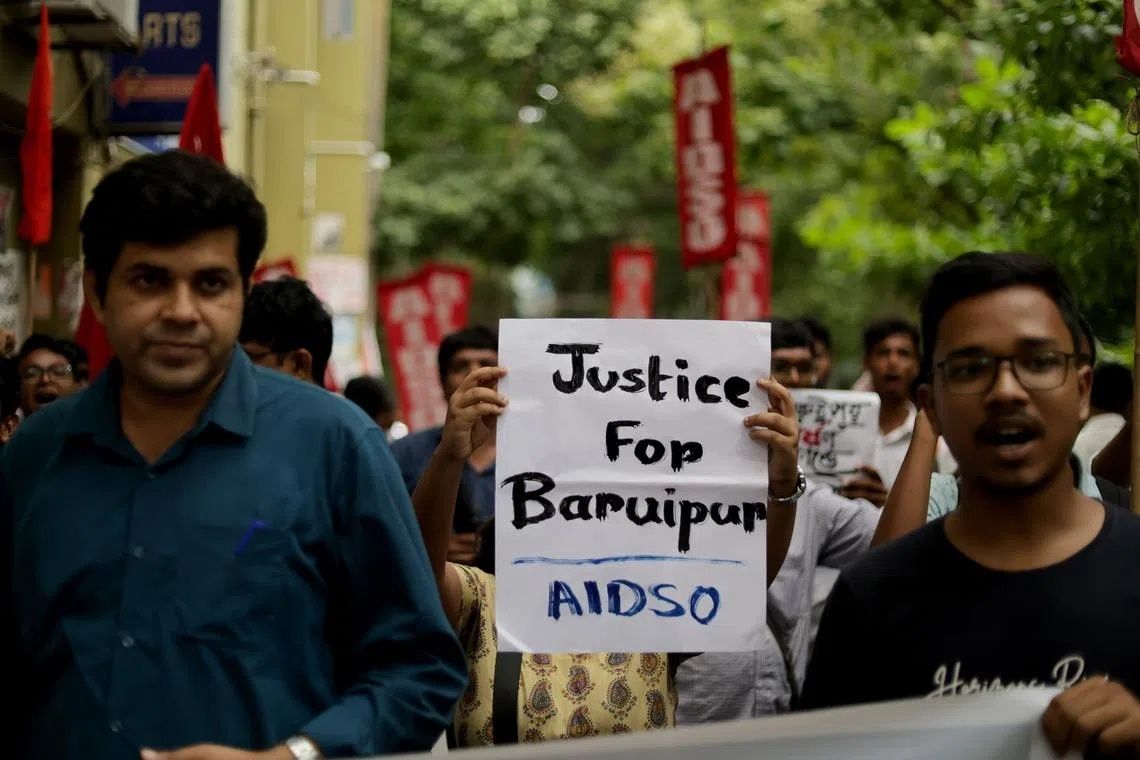 Indian police arrest dozens as outrage over child's death sparks violent protests